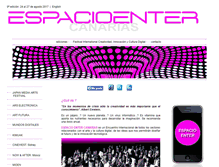 Tablet Screenshot of espacioenter.net